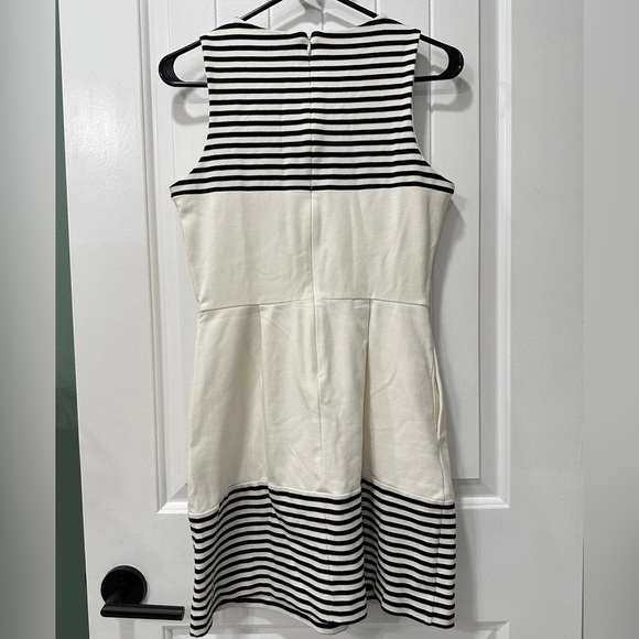 Madewell Verse Dress in Ivory Stripe - Picture 8 of 9